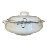 Tureen stamped new ceramic factories of North Saint Amand