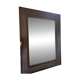 Solid wood mirror