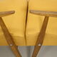 Pair of Scandinavian armchairs 1960 curved armrests. Ref Mimosa