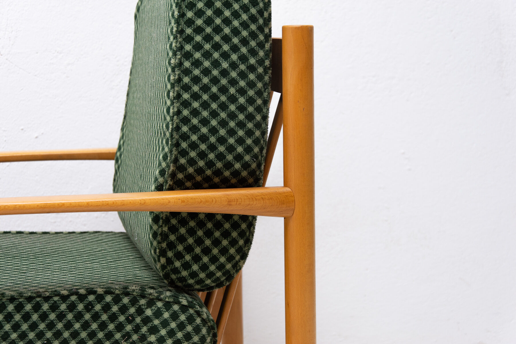 A pair of mid century Scandinavian style armchairs, 1970´s