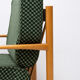 A pair of mid century Scandinavian style armchairs, 1970´s
