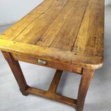 Oak farmhouse table