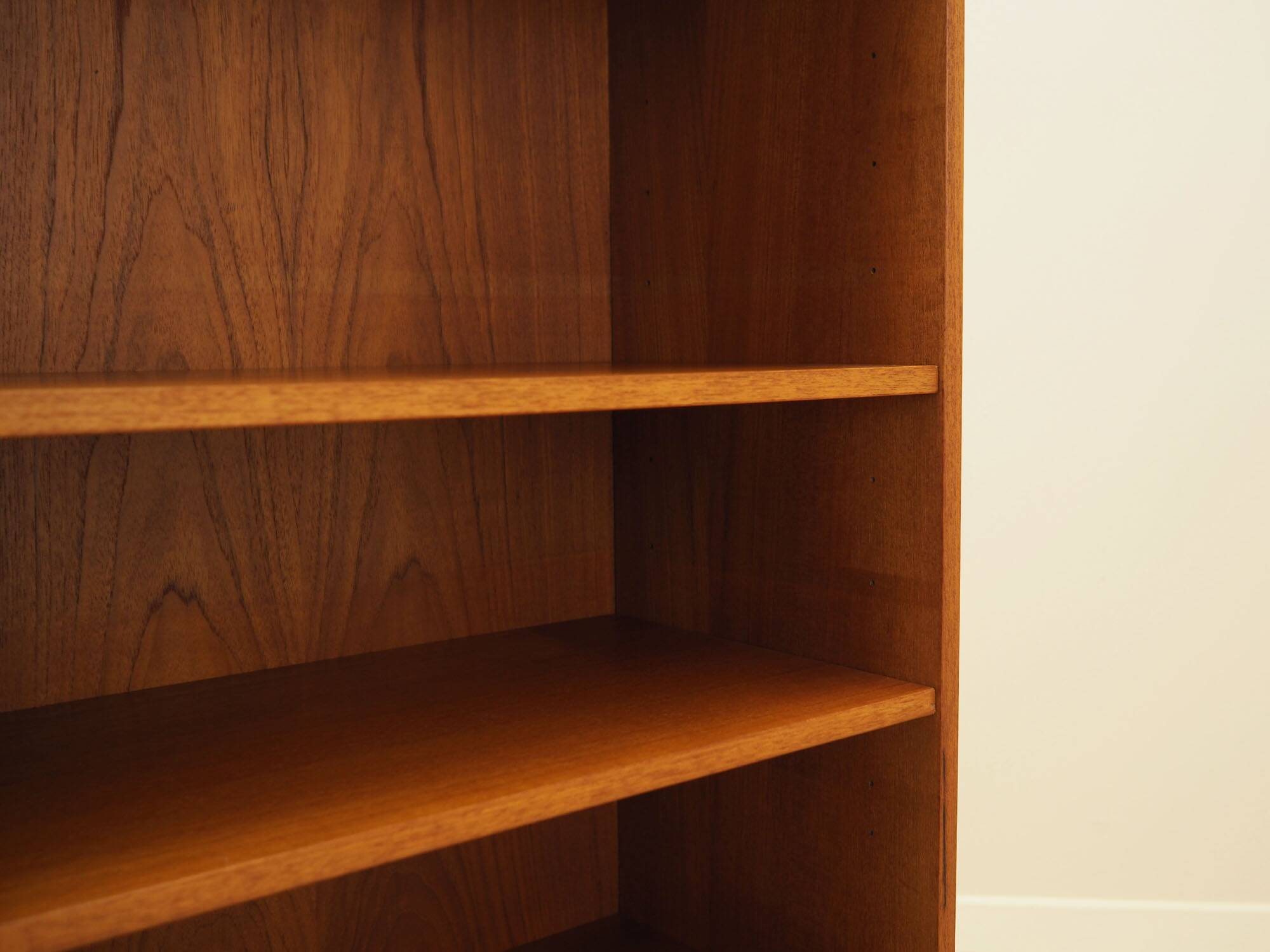 Teak shelving unit, Danish Modern 1960s