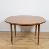 Mid-century round teak fresco dining table from G-Plan, United Kingdom, 1960s