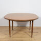 Mid-century round teak fresco dining table from G-Plan, United Kingdom, 1960s