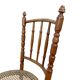 Set of Two Antique Fischel Bentwood Chairs – Vienna Café Chairs – Cane Seat