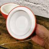 Vintage ice cream apple