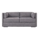 Canapé haga mélange gris, design scandinave