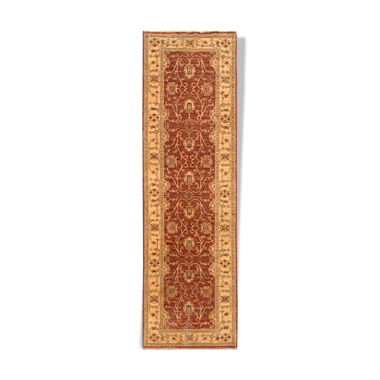 Handmade Afghan Ziegler Runner Rug - 81x285cm