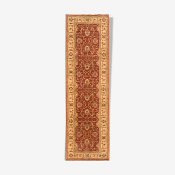 Tapis Afghan Ziegler coureur fait à la main - 81x285cm