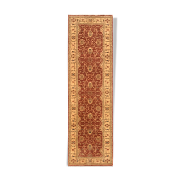 Handmade Afghan Ziegler Runner Rug - 81x285cm