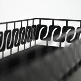 Scandinavian metal planter