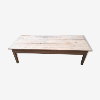 Table basse en bois massif