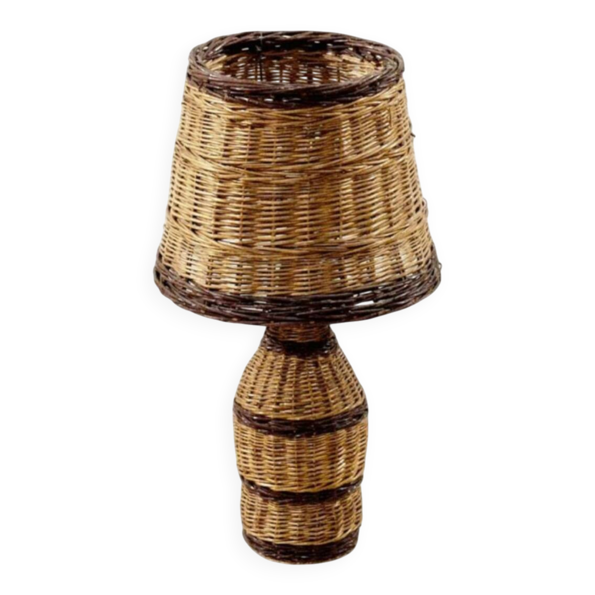 Rattan lamp