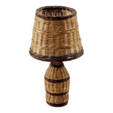 Lampe en rotin