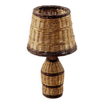 Rattan lamp