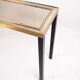 Italian console in the style of Willy Rizzo, 1970s.