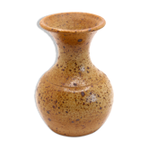 Vintage vase in sandstone pyrity soliflore way