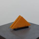 Organisateur de bureau en bakélite triangulaire Art déco