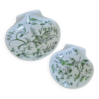 Coquilles vide poche porcelaine limoges bernardaud parsifal