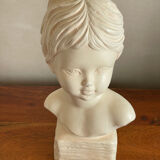 Plaster bust