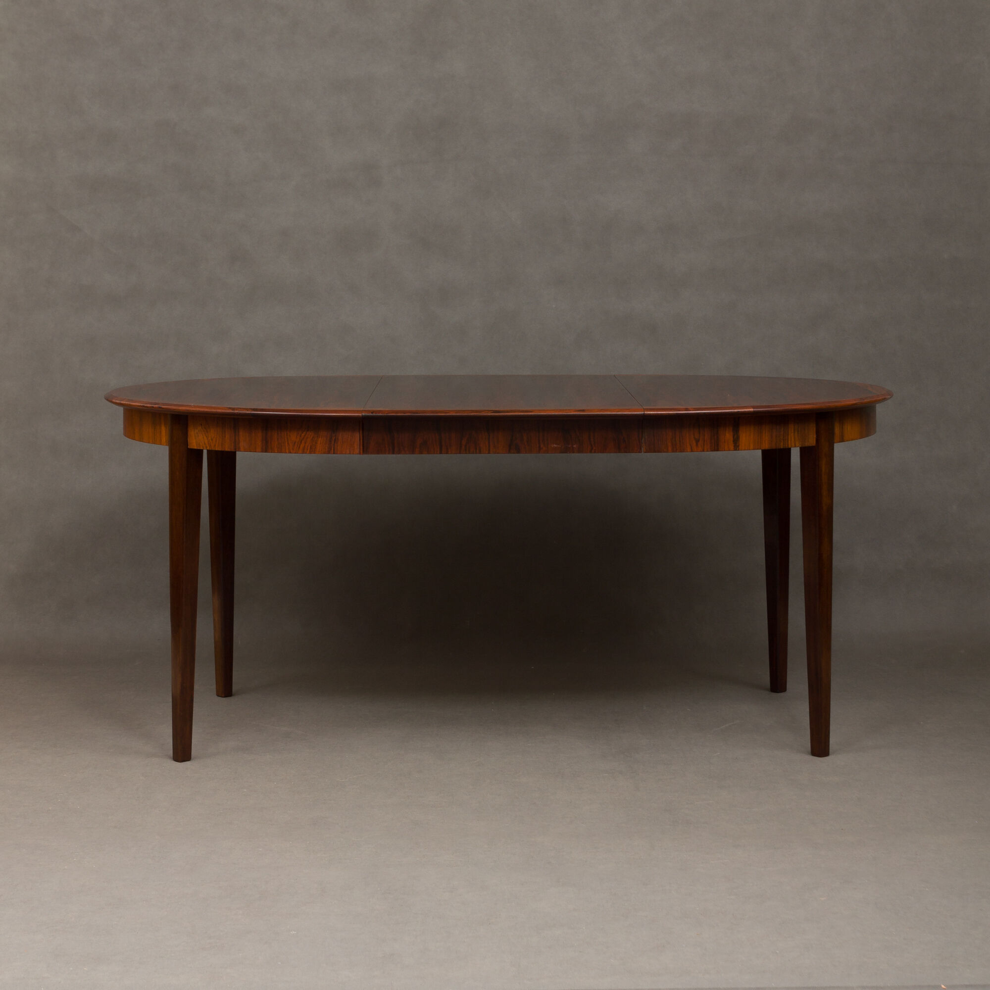Danish Rio Palisander extension table in original lacquer, 1960s