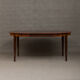 Danish Rio Palisander extension table in original lacquer, 1960s