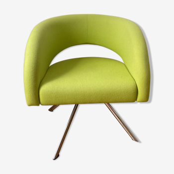 Lounge chair Pop green apple