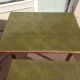 Set of 5 wooden and Formica bistro table