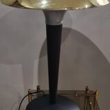 Chrome gold mushroom lamp (known as liner) 1975 to 85., h41 x l31 good condition