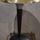 Chrome gold mushroom lamp (known as liner) 1975 to 85., h41 x l31 good condition