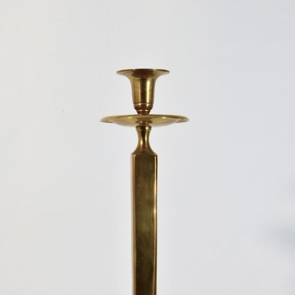 Brass candle holder