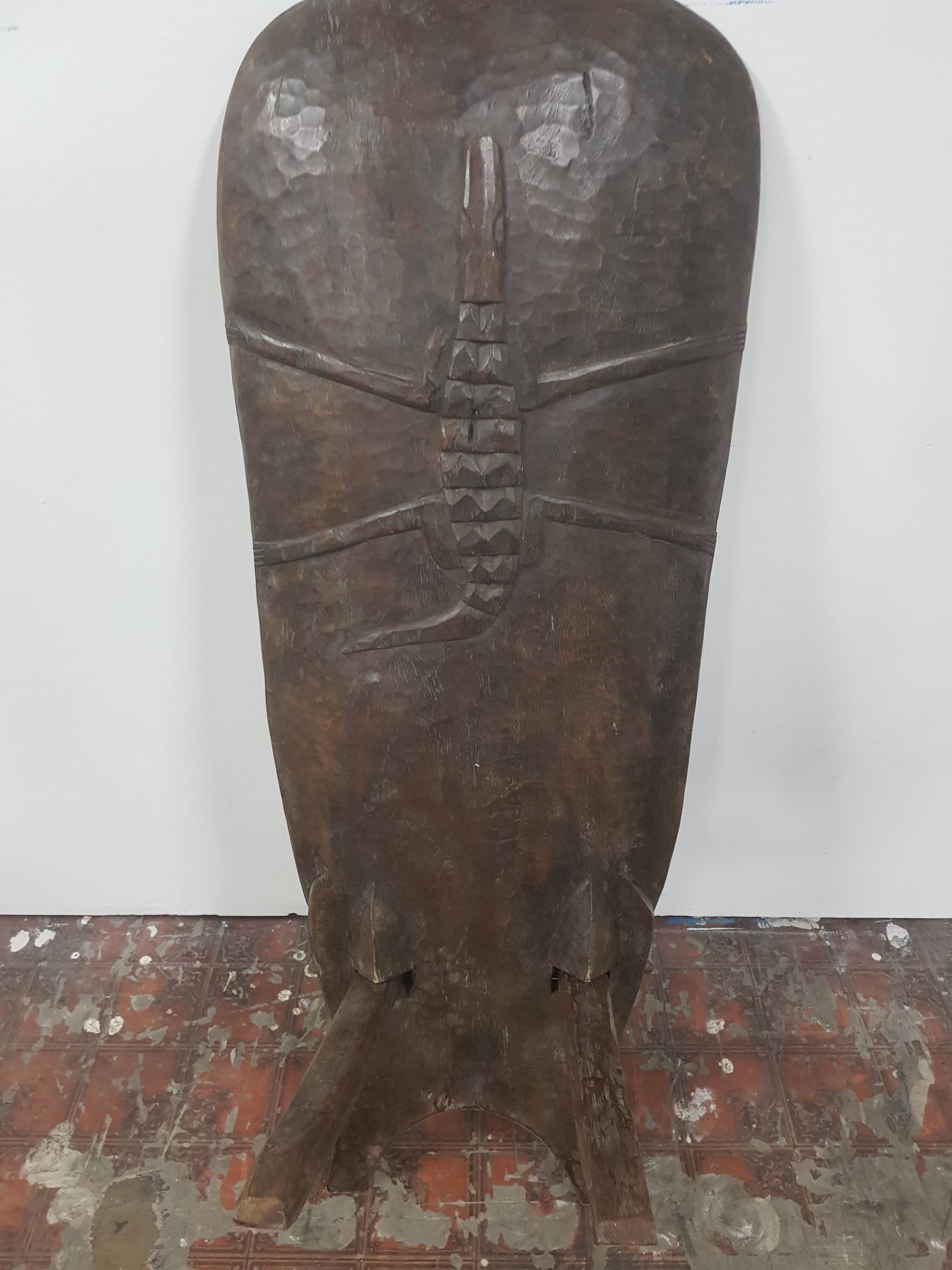 Senoufo African palaver chair