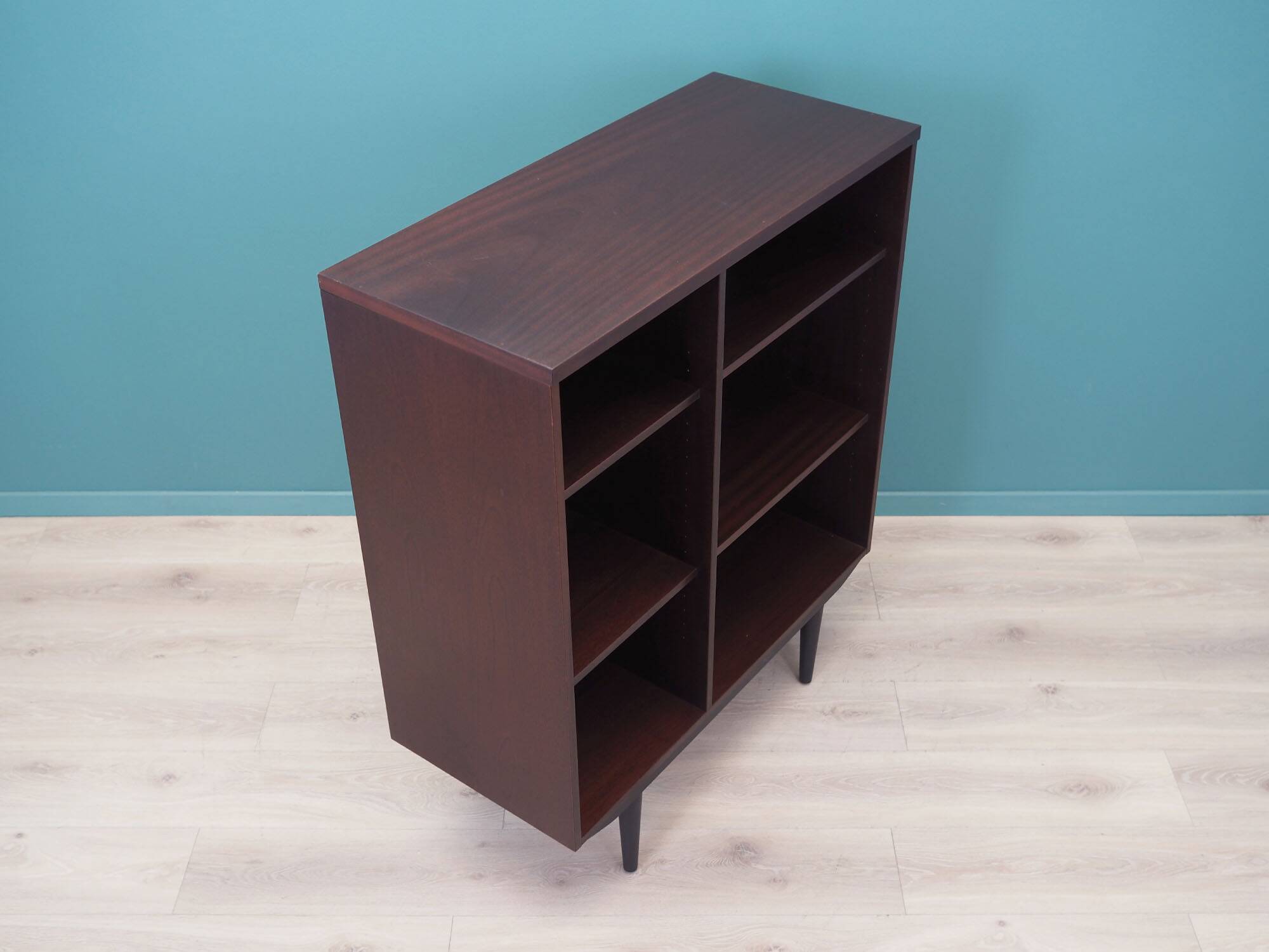 Mahogany bookcase, Swedish design, 1960s, production: Ulferts