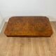 Art Deco coffee table in burl wood – 1930s/1940s