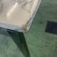 Marble and metal table by Florence Knoll 1960