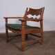 Razorblade Danish Brutalist Lounge Chair Henning Kjærnulf, 1960s Danish