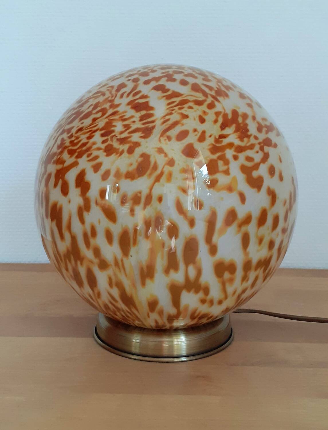 Vintage Murano Globe Lamp