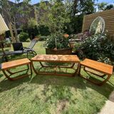 Danish pull out table 60
