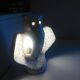 Vintage 80's owl ceramic lamp