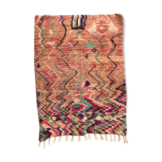 Moroccan Berber rug Boujaad zigzags 2.16x1.63m