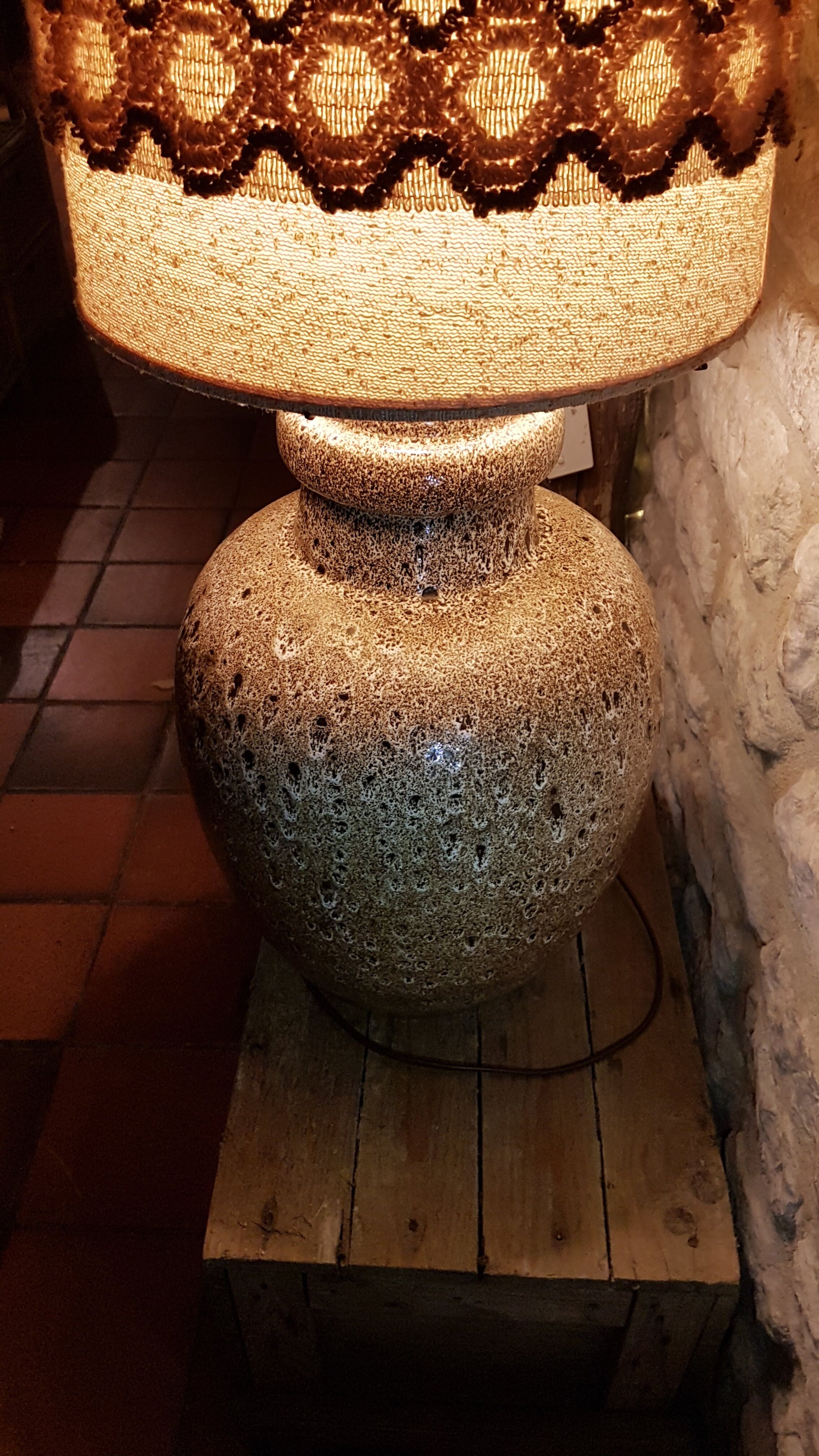 Lampe de sol Fat  Lava
