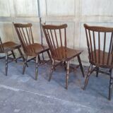 Set of 4 chairs bistro Baumann
