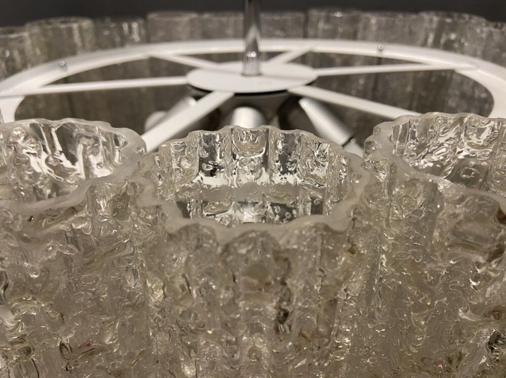 Murano glass chandelier by Toni Zuccheri, 1970s