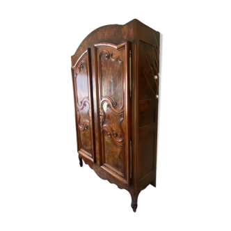 cherry wood cabinet nineteenth century