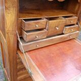19th-century Louis Philippe walnut office secretary.
