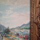 Tableau du marché aux fleurs français du milieu du siècle