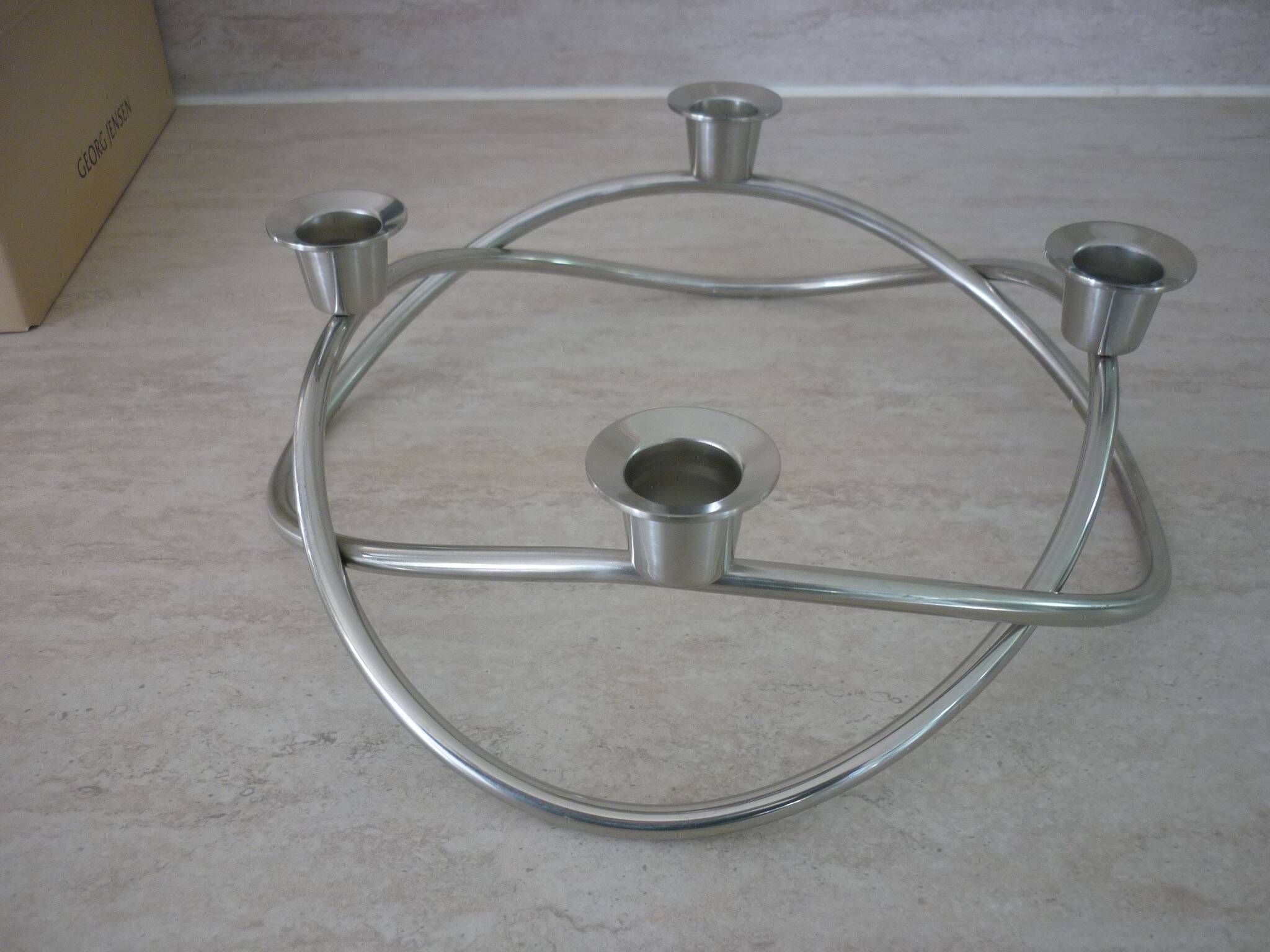Season Living Candlestick by Georg Jensen