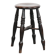 English antique Windsor stool from the 18th century with character