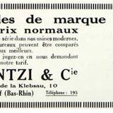 Classeur de notaire a. jantzi (strasbourg) en chêne des années 20-30.